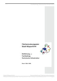 Flächennutzungsplanung Stadt Wipperfürth Einführung