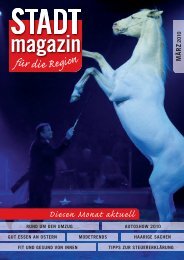 Ausgabe März 2010 - STADTmagazin Rapperswil-Jona