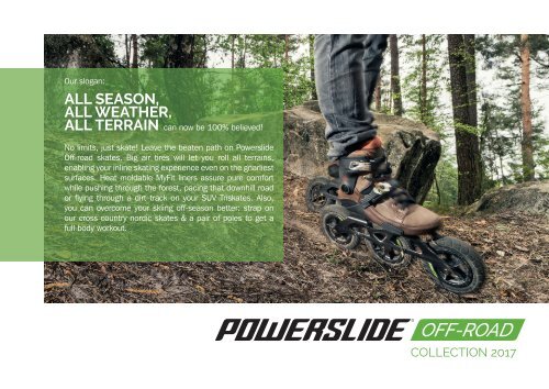 Powerslide Off-Road Inline Skates Collection 2017