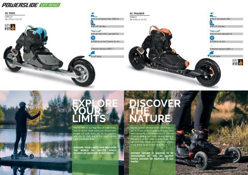 Powerslide Off-Road Inline Skates Collection 2017