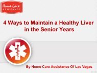 4 Ways to Maintain a Healthy Liver in the Senior Years