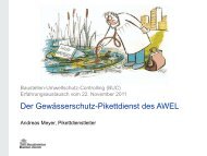 Der AWEL Pikettdienst