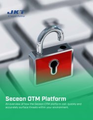 An overview of how the Seceon OTM platform can quickly and accurately surface threats within your environment