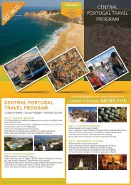 SUBLU - Central Portugal Travel Program