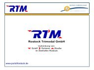 Präsentation Rostock Trimodal GmbH - Seehafen Rostock ...