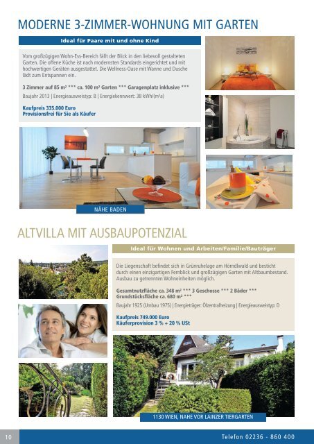 Immobilien & Co - Lebens(t)räume - 1. Ausgabe