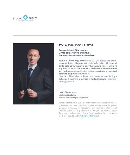 Brochure Studio Previti Associazione Professionale - versione 2017