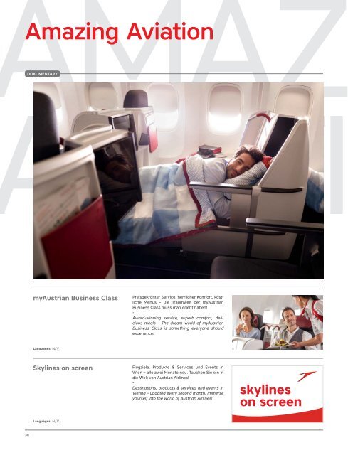 Skylights - Entertainment Guide Long-haul, April 2017