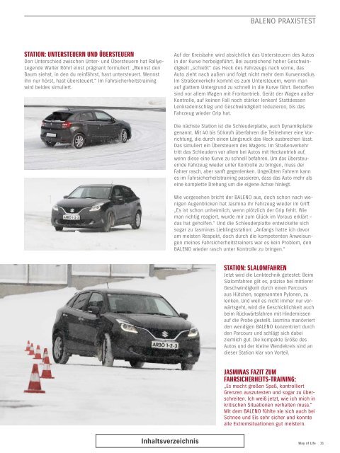 Suzuki Way of Life Magazin Frühling 2017