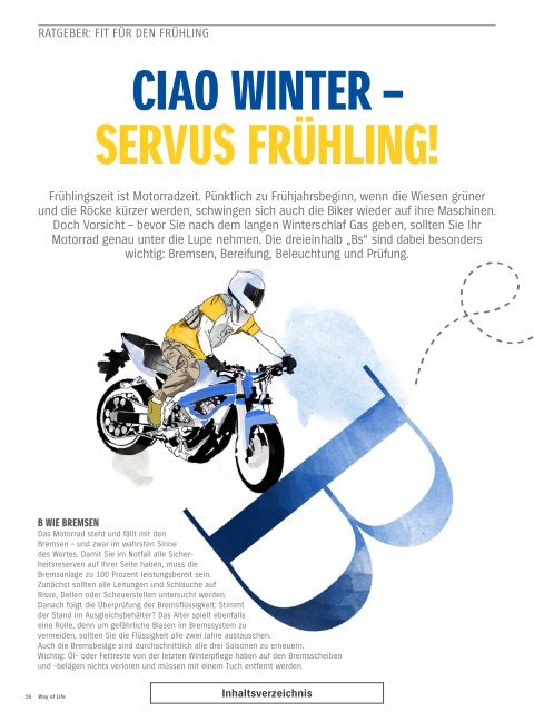 Suzuki Way of Life Magazin Frühling 2017