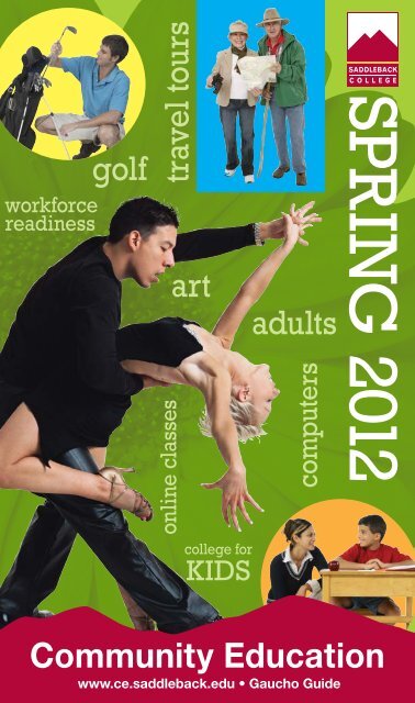 Adults travel tours art golf Community Education - Saddleback College