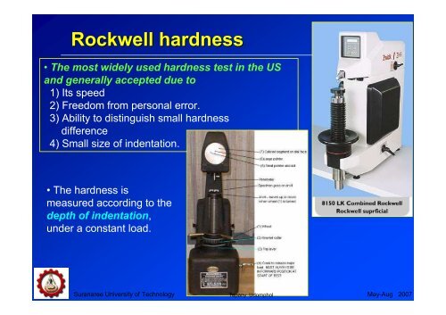 Hardness Test