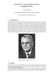 Erwin Meyer – A great German acoustician Biographical Notes 1 ...