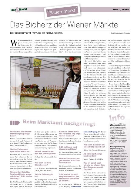 Hof & Markt | Fleisch & Markt 01/2017