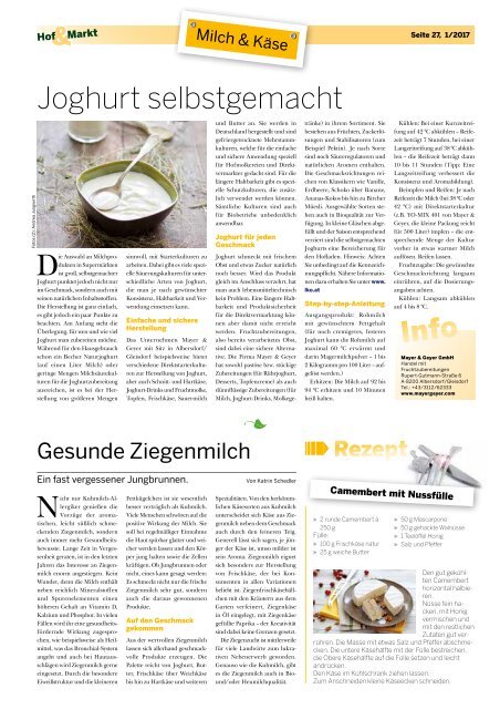 Hof & Markt | Fleisch & Markt 01/2017