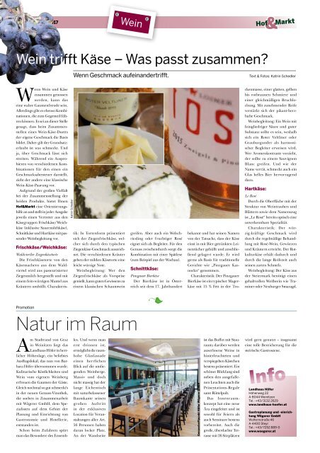 Hof & Markt | Fleisch & Markt 01/2017