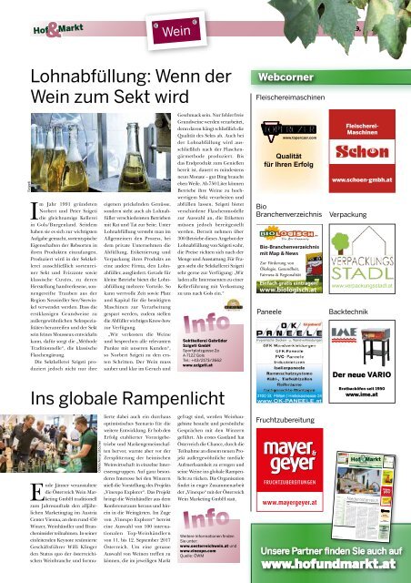 Hof & Markt | Fleisch & Markt 01/2017