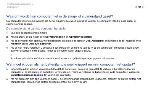 Sony VGN-P21S - VGN-P21S Mode d'emploi N&eacute;erlandais