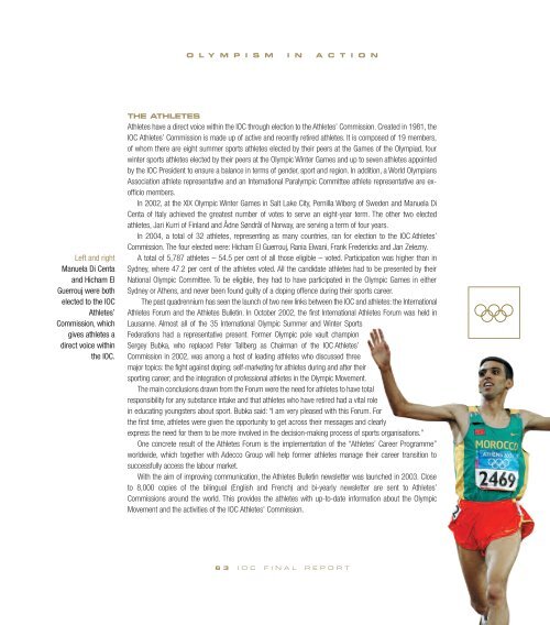 Olympism in action - International Olympic Committee