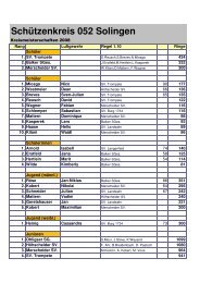 Schützenkreis 052 Solingen - skr052.de