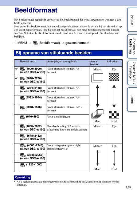 Sony DSC-W190 - DSC-W190 Consignes d&rsquo;utilisation N&eacute;erlandais