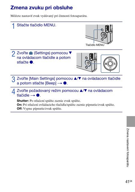 Sony DSC-W190 - DSC-W190 Consignes d&rsquo;utilisation Slovaque