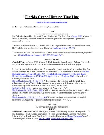 Florida Grape History - Mid-Florida Research and Education Center ...