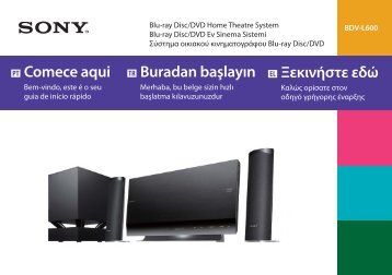Sony BDV-L600 - BDV-L600 Guida di configurazione rapid Turco