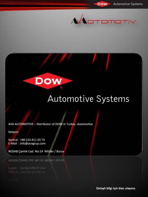 DOW Automotive Turkey