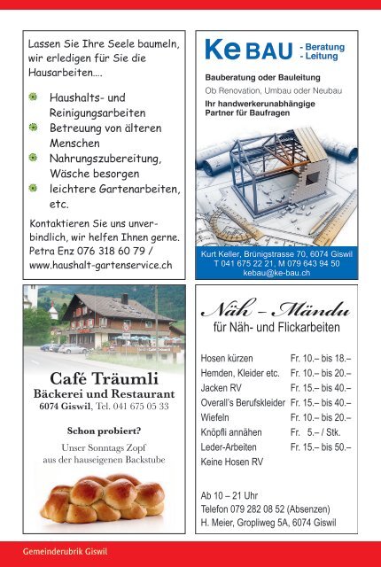 Gemeinde Giswil 2017-12