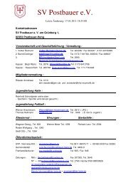 als PDF zum download - SV Postbauer