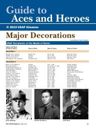 Guide to Aces and Heroes - Air Force Magazine
