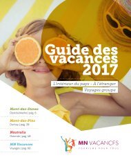 MN Vacances Guide des vacances 2017