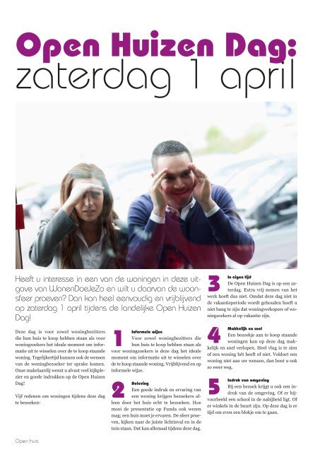 WonenDoeJeZo Zuid-West Nederland, #april 2017