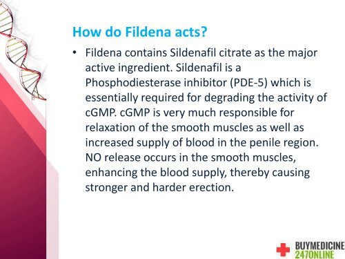 Buy Fildena 50 , 100 mg online @ BuyMedicine247Online at Cheap Price