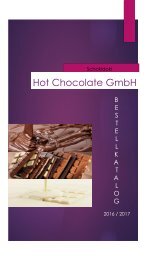 Hot Chocolate GmbH Katalog