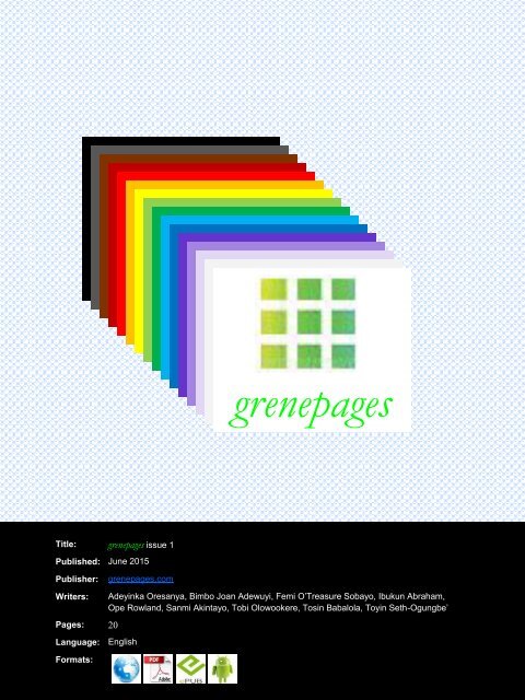 grenepages issue_1