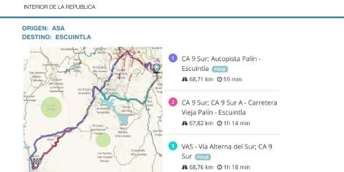 SCREENSHOT RUTAS