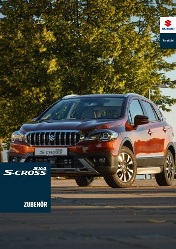 SX4 S-CROSS Zubehörprospekt 2018 *