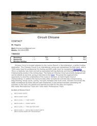 Circuit Chicane | Car Racing Academy in Secunderabad | Racing Go Karting India | Meco Motorsports