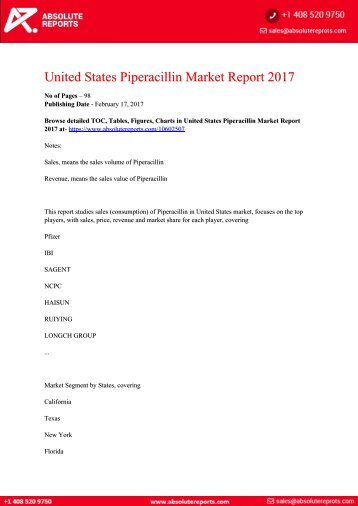 10602507-United-States-Piperacillin-Market-Report-2017