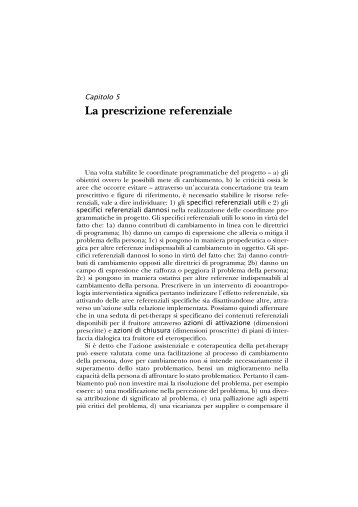 La prescrizione referenziale - Siua