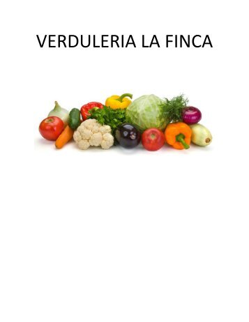 VERDULERIA LA FINCA