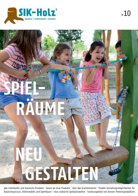 SIK_Hauptkatalog Spieräume neu gestalten