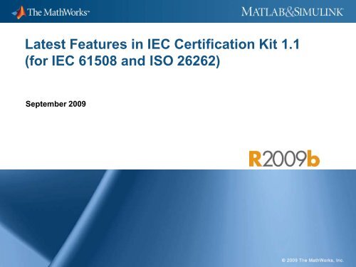 ISO 26262 Tool Qualification of PolySpace Products - MathWorks