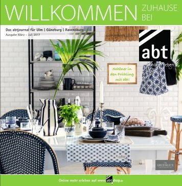 abtjournal für Ulm | Günzburg | Ravensburg Ausgabe März/April 2017
