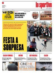 Lo Sportivo 23/03/2017