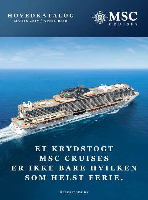 MSC Cruises hovedkatalog