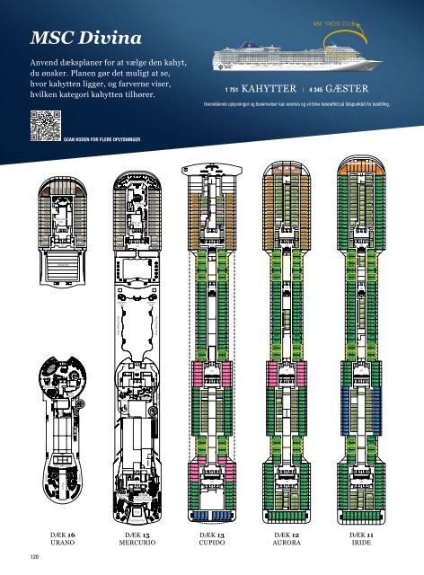 MSC Cruises hovedkatalog