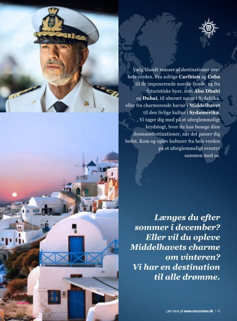 MSC Cruises hovedkatalog